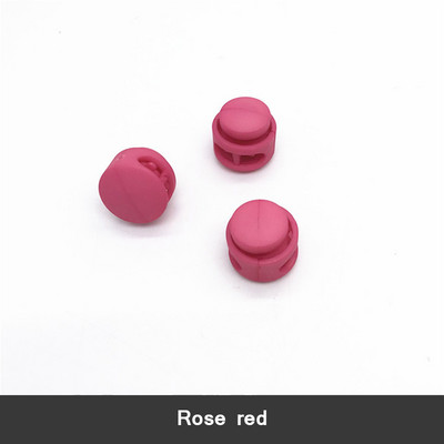 30/50Pcs 6mm Πλαστική πόρπη με ελατήριο με πώμα καπέλο ελαστικό σχοινί Κλείδωμα με κορδόνι προσαρμογή Κλιπ κλειδαριάς πόρπη DIY Αξεσουάρ σφιγκτήρα κορδονιών