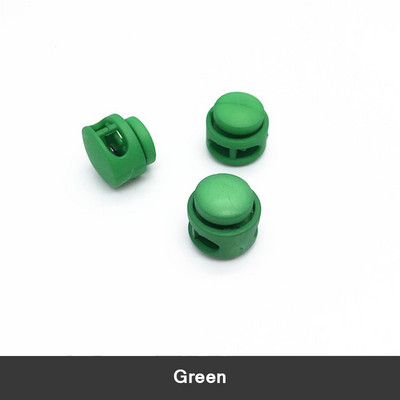 30/50Pcs 6mm Πλαστική πόρπη με ελατήριο με πώμα καπέλο ελαστικό σχοινί Κλείδωμα με κορδόνι προσαρμογή Κλιπ κλειδαριάς πόρπη DIY Αξεσουάρ σφιγκτήρα κορδονιών