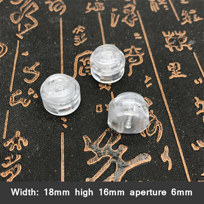 30/50Pcs 6mm Πλαστική πόρπη με ελατήριο με πώμα καπέλο ελαστικό σχοινί Κλείδωμα με κορδόνι προσαρμογή Κλιπ κλειδαριάς πόρπη DIY Αξεσουάρ σφιγκτήρα κορδονιών