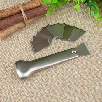 Hand Punch Utility Cutter Leather Crafts Cutting Knife with Blade Leathercraft Tool Set for Bevel Edge Skiving Handwork DIY Tool