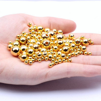 1000 de articole, 3-10 mm, formă rotundă, margele perle ABS pentru mărgele margele spațiale de producție din plastic DIY, lipire manuală