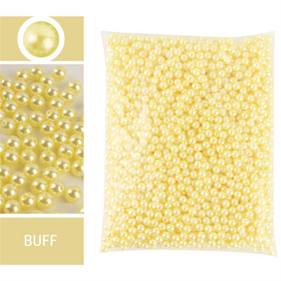 1000 de articole, 3-10 mm, formă rotundă, margele perle ABS pentru mărgele margele spațiale de producție din plastic DIY, lipire manuală