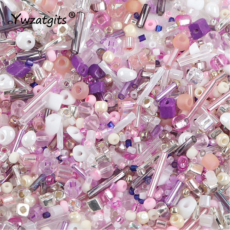 32 stila dažāda izmēra stikla krelles šarms čehu ar caurumu stikla sēklu pērlītes DIY rokassprādzes krelles rotaslietu izgatavošanas piederumi E0333