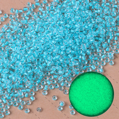 10g Διαφανής Βαφή Πυρήνα Φωτεινή 3mm Γυάλινες Χάντρες Loose Spacer Beads For DIY Κολιέ Βραχιόλι Κοσμήματα Κατασκευή A0141