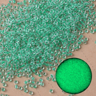 10g Διαφανής Βαφή Πυρήνα Φωτεινή 3mm Γυάλινες Χάντρες Loose Spacer Beads For DIY Κολιέ Βραχιόλι Κοσμήματα Κατασκευή A0141