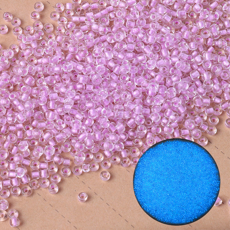 10g Διαφανής Βαφή Πυρήνα Φωτεινή 3mm Γυάλινες Χάντρες Loose Spacer Beads For DIY Κολιέ Βραχιόλι Κοσμήματα Κατασκευή A0141
