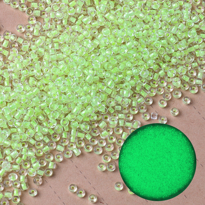 10g Διαφανής Βαφή Πυρήνα Φωτεινή 3mm Γυάλινες Χάντρες Loose Spacer Beads For DIY Κολιέ Βραχιόλι Κοσμήματα Κατασκευή A0141