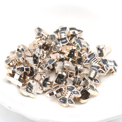 Ακρυλικά επιχρυσωμένα κουμπιά Αξεσουάρ ενδυμάτων DIY Ραπτική Είδη Ζωγραφική Χειροποίητη Διακόσμηση σπιτιού 10~14mm 10τμχ