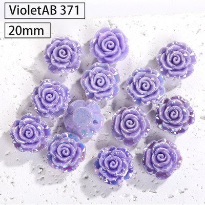 50 τμχ Τρισδιάστατο λευκό μαργαριτάρι Λευκή καμέλια κουμπιά ραψίματος Ροζ λουλούδια Ρητίνη νυχιών τέχνης Rhinestone DIY κοσμήματα Σκουλαρίκια διακόσμηση Χαλαρές χάντρες