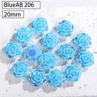 50 τμχ Τρισδιάστατο λευκό μαργαριτάρι Λευκή καμέλια κουμπιά ραψίματος Ροζ λουλούδια Ρητίνη νυχιών τέχνης Rhinestone DIY κοσμήματα Σκουλαρίκια διακόσμηση Χαλαρές χάντρες