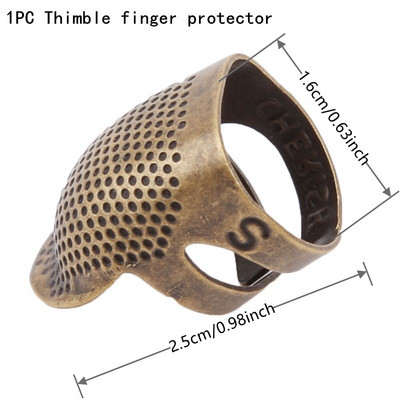 10 gab. Ādas amatniecības DIY roku šūšanas adata BigEye manuāla izšūšanas rīks Audums Krusts, neass pints adāmadatas uzpirksteņu komplekti