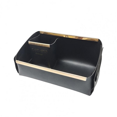 Galddatora glabāšanas kastes kosmētikas organizators vienkrāsains saliekams mākslīgās ādas salokāms kosmētikas kosmētikas glabāšanas futrālis