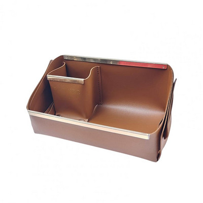 Galddatora glabāšanas kastes kosmētikas organizators vienkrāsains saliekams mākslīgās ādas salokāms kosmētikas kosmētikas glabāšanas futrālis