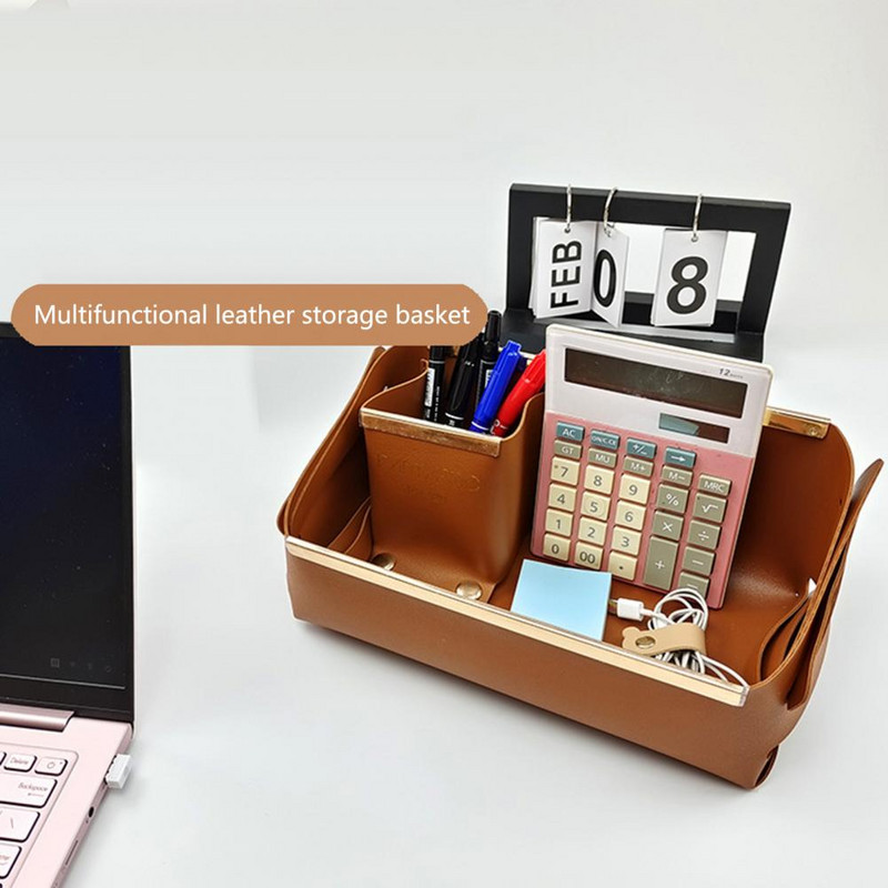 Galddatora glabāšanas kastes kosmētikas organizators vienkrāsains saliekams mākslīgās ādas salokāms kosmētikas kosmētikas glabāšanas futrālis