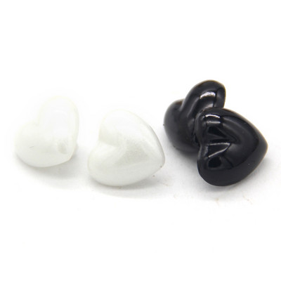 HENGC, 13 mm, balta sirds, plastmasas pērle, sieviešu pogas pašrocīgi amatniecībai, apģērbi, rotājumi, krekli kāzu šūšanas piederumi, vairumtirdzniecība