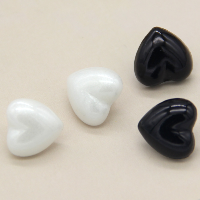 HENGC, 13 mm, balta sirds, plastmasas pērle, sieviešu pogas pašrocīgi amatniecībai, apģērbi, rotājumi, krekli kāzu šūšanas piederumi, vairumtirdzniecība