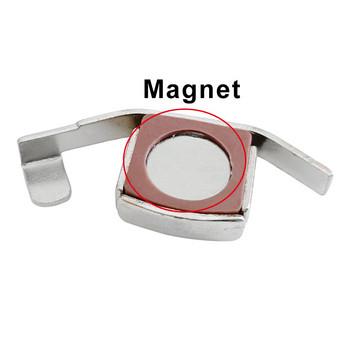 1 PC Οδηγός ραφής οικιακού μαγνήτη Βιομηχανικό επίπεδο μαγνήτη αυτοκινήτου Κανονικό πόδι ραπτομηχανής για χειροποίητα αξεσουάρ ραπτικής DIY