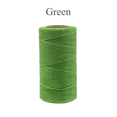 50 m 0,8 mm paksune vahatatud niit naha jaoks vahatatud nöör Lame vahatatud õmblusnöör isetegemise käsitöötööriista käsitsi õmblusniit