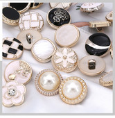 20 τεμ. 18 χιλιοστά στρογγυλά κουμπιά κνήμης Vintage Drop Oil Πλαστικό Κουμπί λουλουδιών για Ράψιμο Πουκάμισων Κοστούμια Παλτό Φόρεμα Πουλόβερ Κεντήματα