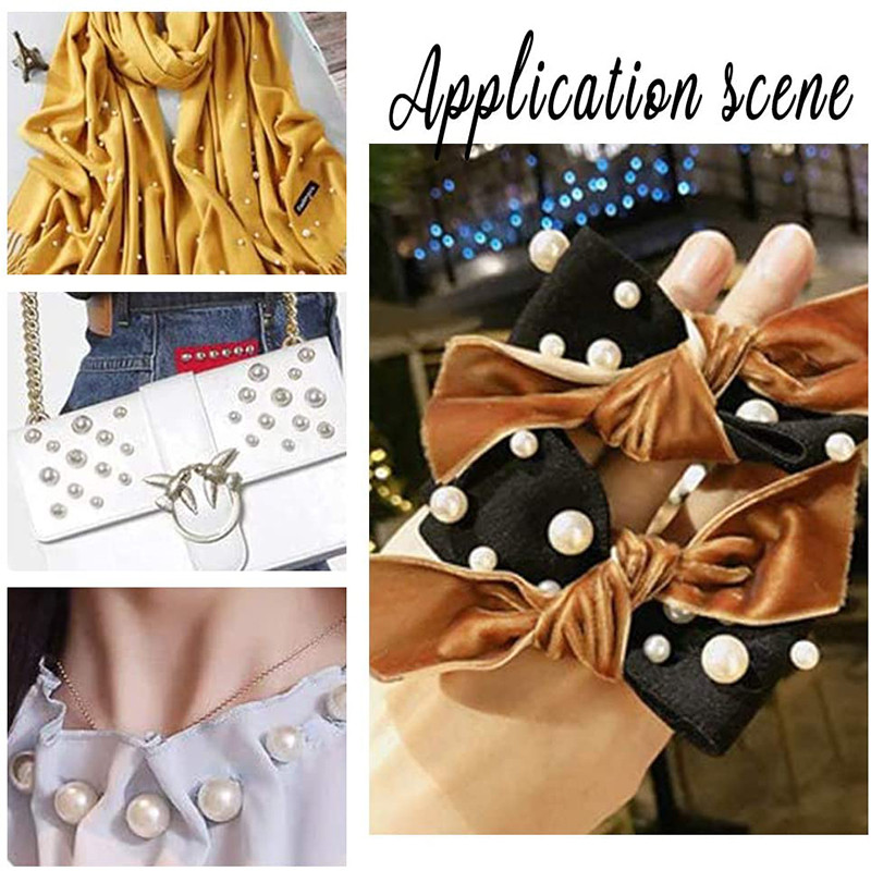 100-1000 τμχ 4-10/mm Ασημί Χωρίς τρύπα ABS Imitation Pearl Beads Round Loose Beads for DIY Jewelry Supplies Decorator Crafts