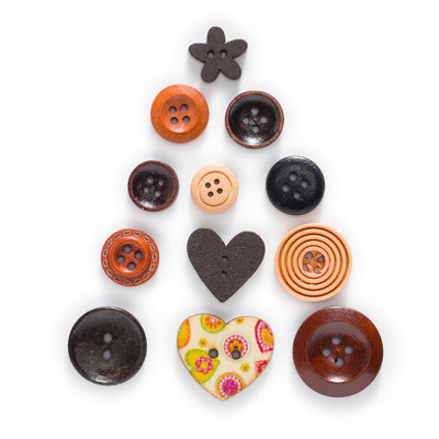 40 gramu jaukta krāsaina, jauka koka poga šūšanai albuma dekorēšanai, ar rokām darināta rokdarbu poga bērniem rokasgrāmatā