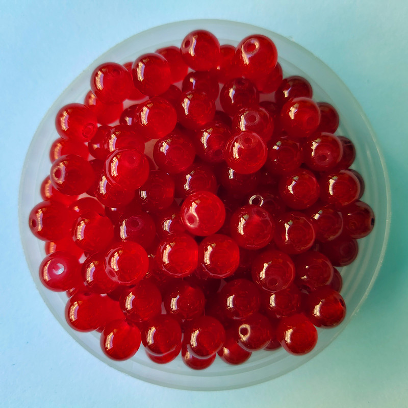 4 6 8 10 12 mm rožu smaragda apaļas dabīgas krelles nefrīta materiāls stikls vaļīgas akmens krelles DIY rokassprādzes kaklarotas rotaslietu izgatavošanai