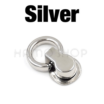 10 komplektu metāla O gredzenveida tapas kniedes atskrūvējamā aizmugure, pakaramo skavas, somas sānu malas enkura saites aparatūra mazai somas somiņai