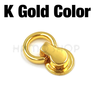 10 komplektu metāla O gredzenveida tapas kniedes atskrūvējamā aizmugure, pakaramo skavas, somas sānu malas enkura saites aparatūra mazai somas somiņai