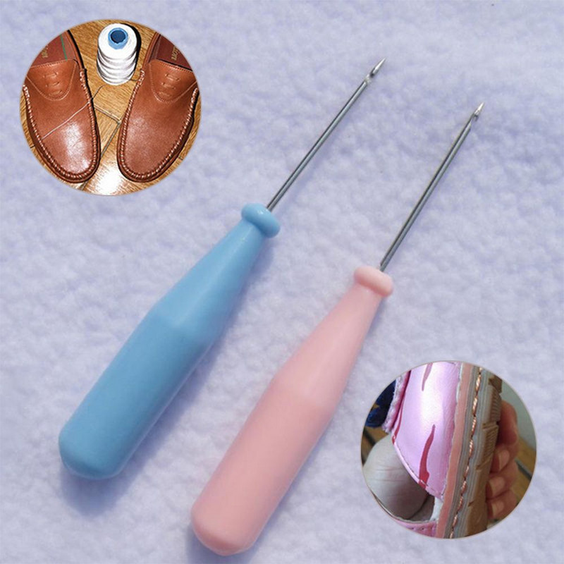 Griešanas papīrs Audekls Āda Roku darbs Roku šuvējs Konusveida adatas Apavi labošanas rīks Ādas amatniecības šūšanas īlens