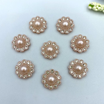 30Pcs Направи си сам Мънисто на бормашина Декорация Занаяти Flatback Cabochon Scrapbooking Fit Щипки за коса Украси Мъниста B56