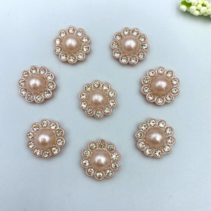 30 gab. Diy — urbjmašīnas pērlītes Dekorācijas Amatniecība Plakana aizmugure Cabochon Scrapbooking Fit Matu Spraudes Rotājumi Krelles B56