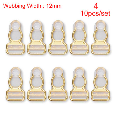 10 vnt. 10/12 mm kojinių rankenos diržo segtukai kabliukai pakabos galai sagtys reguliuoti sagtis lydinio kojinių segtukai apatinių drabužių priedai