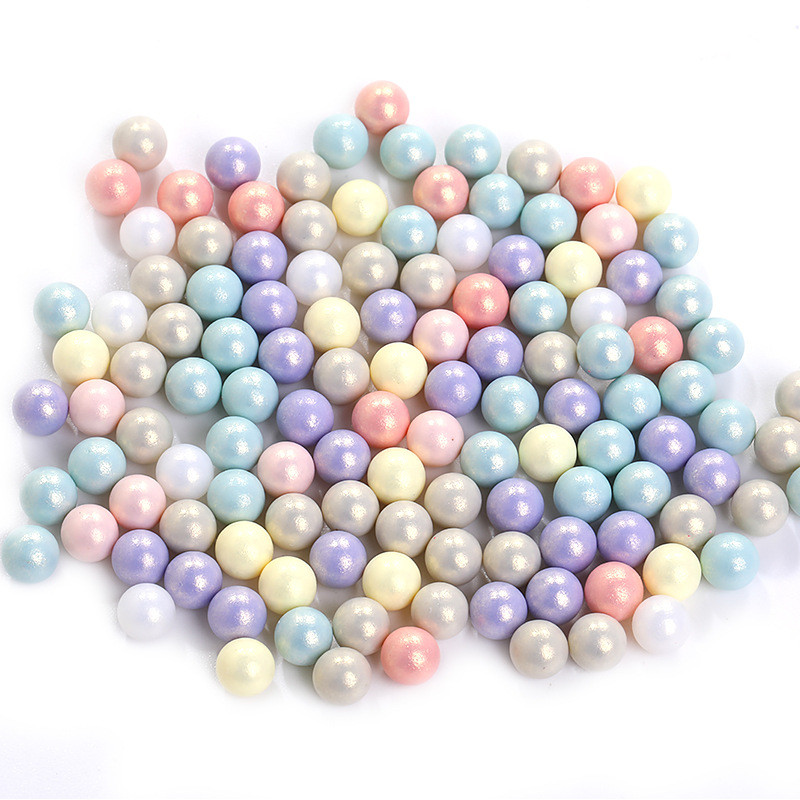 6/8/10mm bez cauruma Macaroon pērļu krelles, jauktas krāsas akrila apaļas lodītes nagu aizsargsomām Deocr rotaslietu izgatavošanas piederumi E030