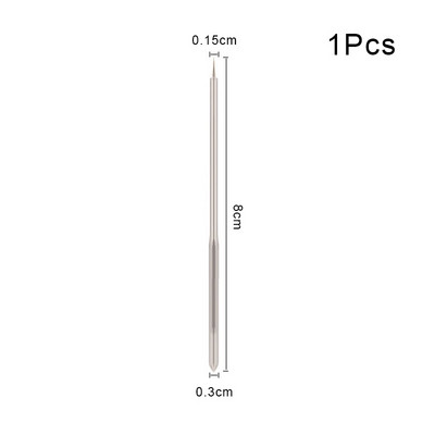 Ādas šūšanas komplekts DIY Ādas amatniecības rīku komplekts Šūšanas īlens ar vara roktura adatu kanvas apavu remontam Šūšanas piederumi