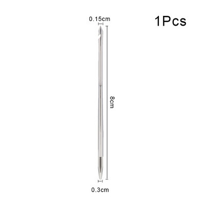 Ādas šūšanas komplekts DIY Ādas amatniecības rīku komplekts Šūšanas īlens ar vara roktura adatu kanvas apavu remontam Šūšanas piederumi