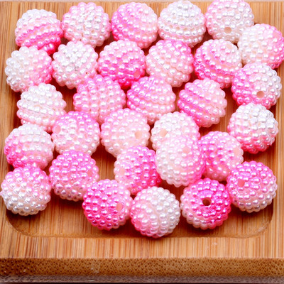 10 mm 200/20 gradient Bayberry pallid ABS eemaldatavad pulma DIY käeshoitavad lilled täis taevahelmestega kaunistused