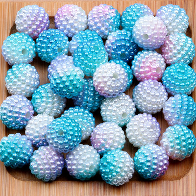 10 mm 200/20 gradient Bayberry pallid ABS eemaldatavad pulma DIY käeshoitavad lilled täis taevahelmestega kaunistused