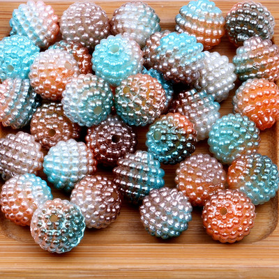 10 mm 200/20 gradient Bayberry pallid ABS eemaldatavad pulma DIY käeshoitavad lilled täis taevahelmestega kaunistused