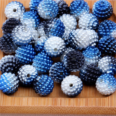 10 mm 200/20 gradient Bayberry pallid ABS eemaldatavad pulma DIY käeshoitavad lilled täis taevahelmestega kaunistused