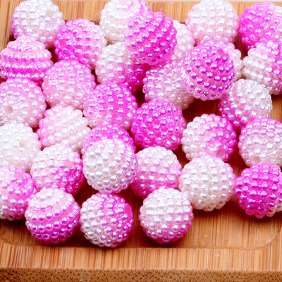 10 mm 200/20 gradient Bayberry pallid ABS eemaldatavad pulma DIY käeshoitavad lilled täis taevahelmestega kaunistused