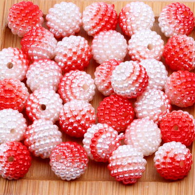 10 mm 200/20 gradient Bayberry pallid ABS eemaldatavad pulma DIY käeshoitavad lilled täis taevahelmestega kaunistused