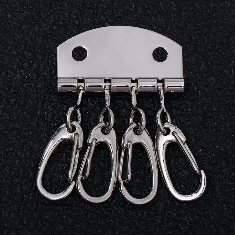 4 tk Võtmehoidja Nahast kott Pandlad Metallist Nahast Käsitöö Võtme Packwork Hoidikud Rida needikonks Kvaliteetsed isetegemise õmblustarvikud