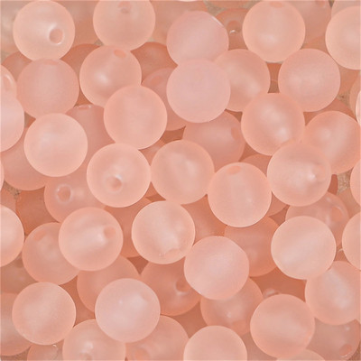 8mm-12mm Akrila simfonija caurspīdīga gumija matēta lodīšu krelles, rokassprādze, kaklarota, auskari, mājas rotaslietas, aksesuāri