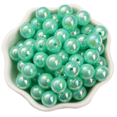 6/8/10mmABS Imitation Pearl AB Color Ball Beads DIY Handmade Beaded Loose Bead Material Αξεσουάρ για τα μαλλιά Βραχιόλι