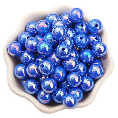 6/8/10mmABS Imitation Pearl AB Color Ball Beads DIY Handmade Beaded Loose Bead Material Αξεσουάρ για τα μαλλιά Βραχιόλι