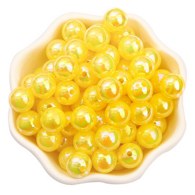 6/8/10mmABS Imitation Pearl AB Color Ball Beads DIY Handmade Beaded Loose Bead Material Αξεσουάρ για τα μαλλιά Βραχιόλι