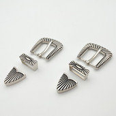 Vintage στυλ γυναικεία πόρπη 25 χιλιοστών με σκαλιστή μεταλλική καρφίτσα πόρπη ρετρό τζιν φόρεμα μέσης προσαρμογής πόρπες DIY Αξεσουάρ