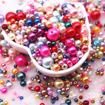 20g 3/4/5/6/8/10/12/14mm Αναμειγνύεται Χρώμα Στρογγυλά Πέρλες Χάντρες Σπόρων Loose Spacer Beads For Women Αξεσουάρ κατασκευής κοσμημάτων DIY