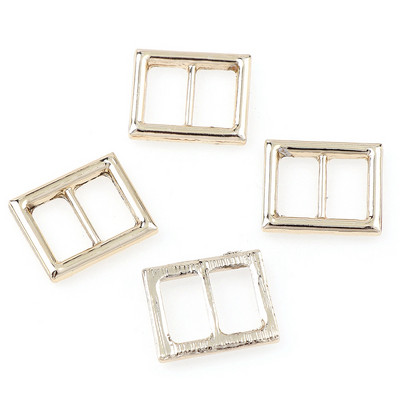 10 gab. Metāla zelta šķembu krāsa sirds apaļa, izliekta trīs slīdošā slīdņa regulēšanas sprādzes platāka stila mugursomas siksna, siksna āra soma P