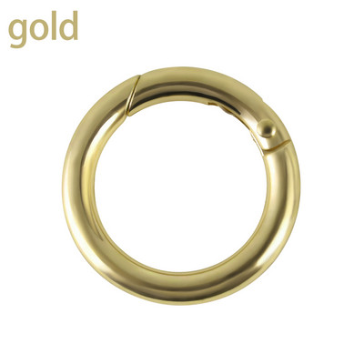 5 τμχ Στρογγυλά καραμπίνερ με ελατήρια κουμπωτά Κλιπ Μπρελόκ Γάντζος Μπρελόκ Μπρελόκ Πόρπη σακίδιο πλάτης 28mm Κλιπ κουμπώματος για ρούχα τσάντας